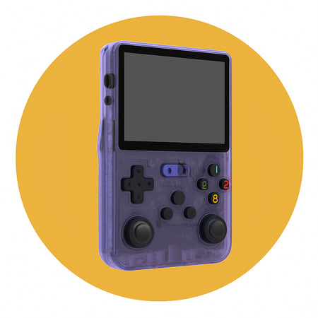 Consola R3S6, Jogos Retro e Reprodutor de Vídeo