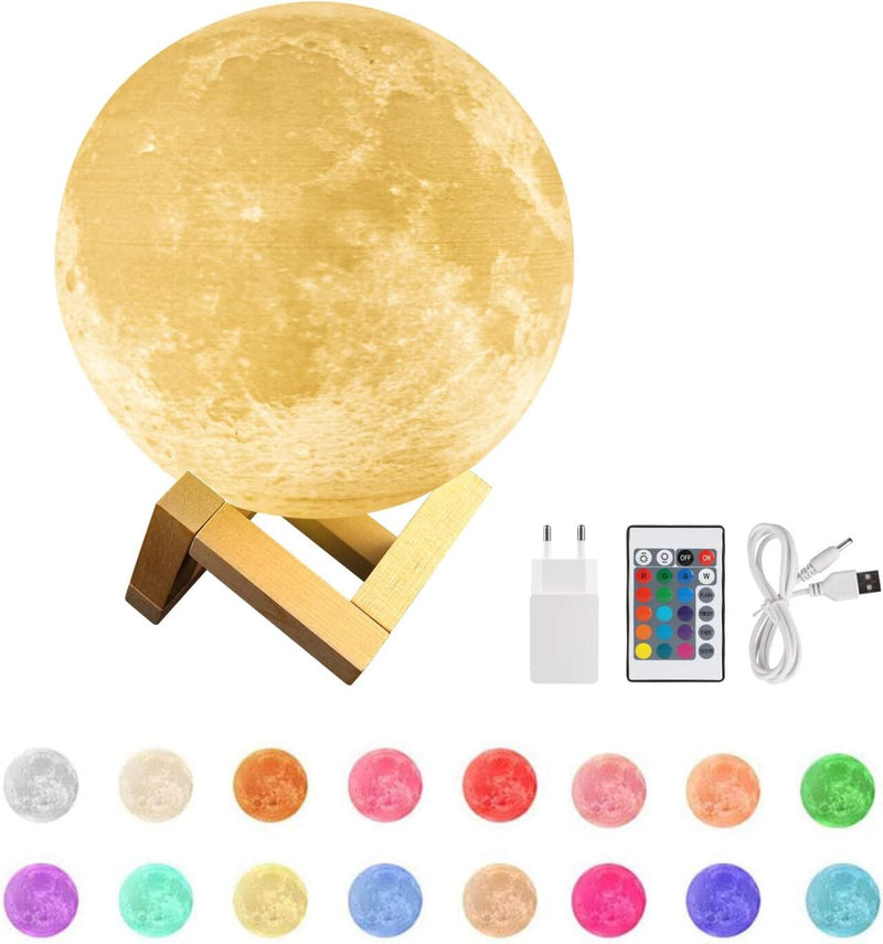 Lámpara Lunar com 16 Colares