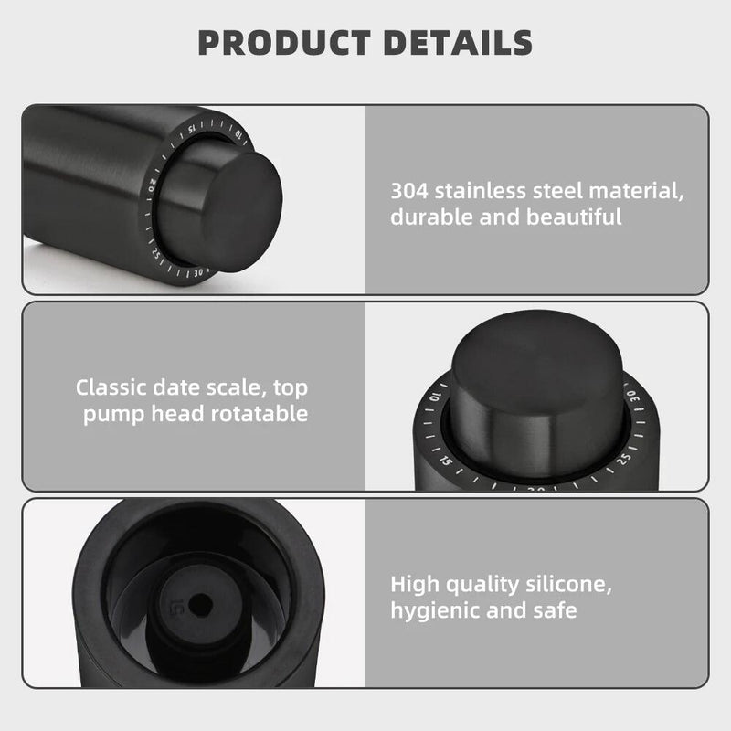 Tapón de Botella de Vino al Vacío – Conserva el Sabor y Aroma por Más Tiempo