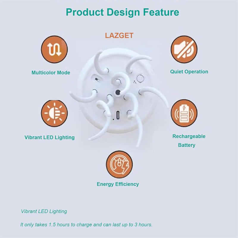 Lámpada Flutuante LED RGB